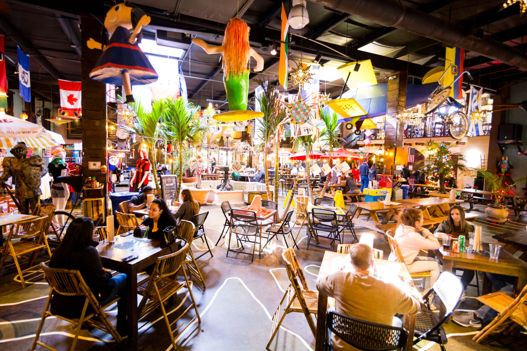 Interior of Cali N Tito's East Side location